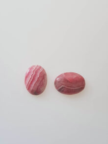 Rhodochrosiet ovaal 3 cabochon 20x15x5,3mm per stuk