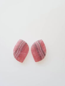 Rhodochrosiet vrije vorm cabochon 24,9×15,7×4,1mm per paar