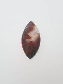 Seam agate marquise cabochon 38,1x19x6,2mm