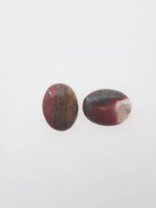 Seam agate ovaal 2 cabochon 20x15x6mm prijs per stuk