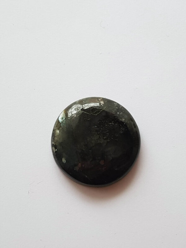 Larvikiet rond cabochon 25x25x6mm