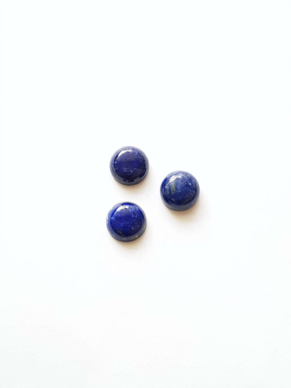 Lapis lazuli rond cabochon 10x10x4,3mm per stuk