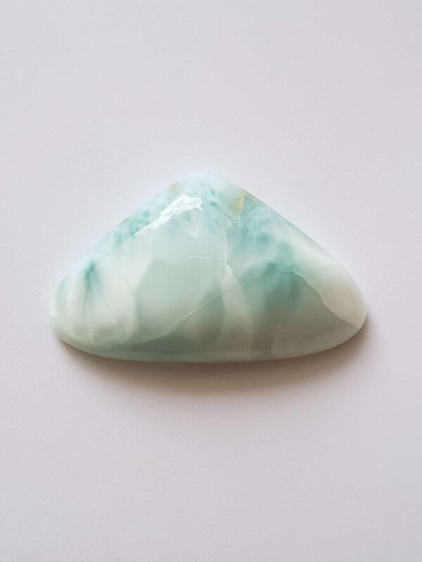 Larimar vrije vorm 2 cabochon 39,6x24x8,3mm