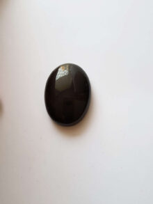 Regenboog obsidiaan ovaal 2 cabochon 34,2×24,9×10,8mm