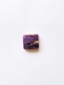 Charoiet rechthoekig 1 cabochon 18,2×17,3×5,9mm