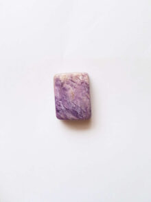 Charoiet rechthoekig 2 cabochon 22,6×17,5×6,6mm