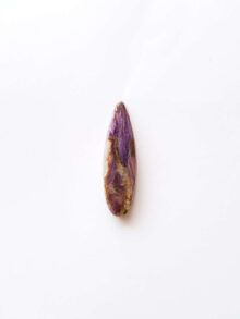Charoiet druppel 7 cabochon 34,8×10,4×6,2mm