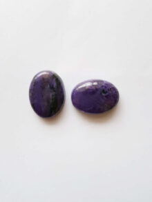 Charoiet ovaal 13 cabochon 20x15x5mm prijs per stuk