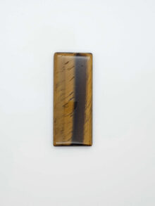 Tijgeroog rechthoekig  cabochon 47,8x20x4,7mm