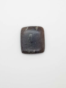 Turkse agaat rechthoekig  cabochon 26,2×22,8×5,6mm
