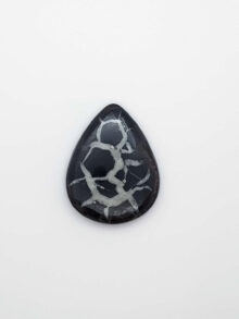 Septarie druppel  cabochon 32,5×25,3×5,7mm
