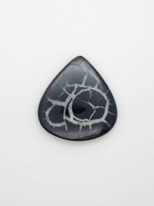 Septarie druppel  cabochon 35,2×33,3×6,1mm