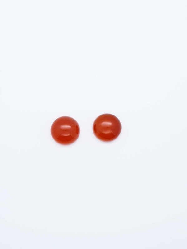 Carneool rond cabochon 12x12x6,3mm per stuk