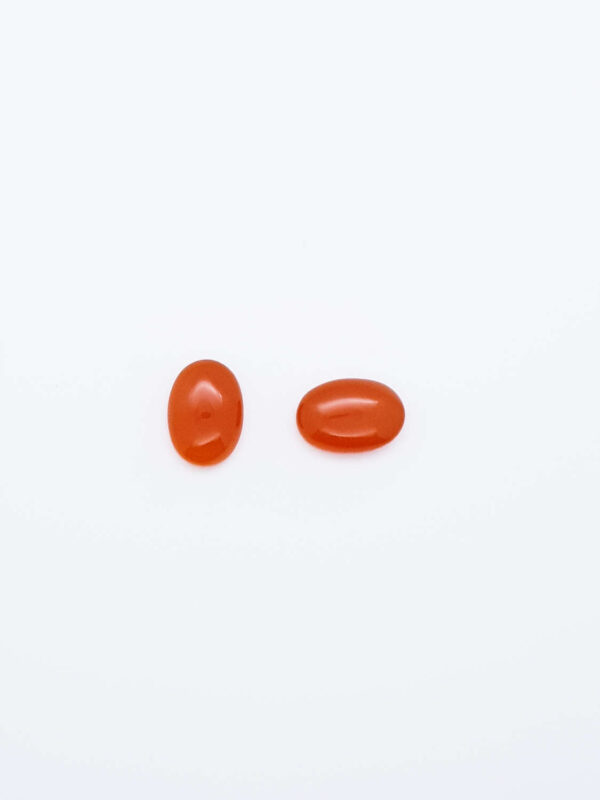 Carneool ovaal cabochon 14x10x5,3mm per stuk