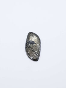 Marcasiet vrije vorm cabochon 35×18,3×4,8mm