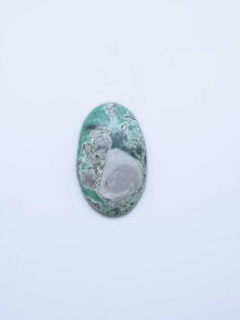 Varisciet ovaal cabochon 35,9×22,4×6,2mm