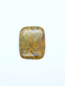 Bamboo jaspis rechthoekig cabochon 32,3×25,5×4,3mm