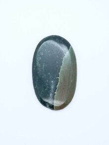 Oceaan jaspis ovaal cabochon 45,4×27,1×4,6mm