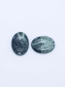 Serafiniet ovaal cabochon 20x15x5,7mm per stuk