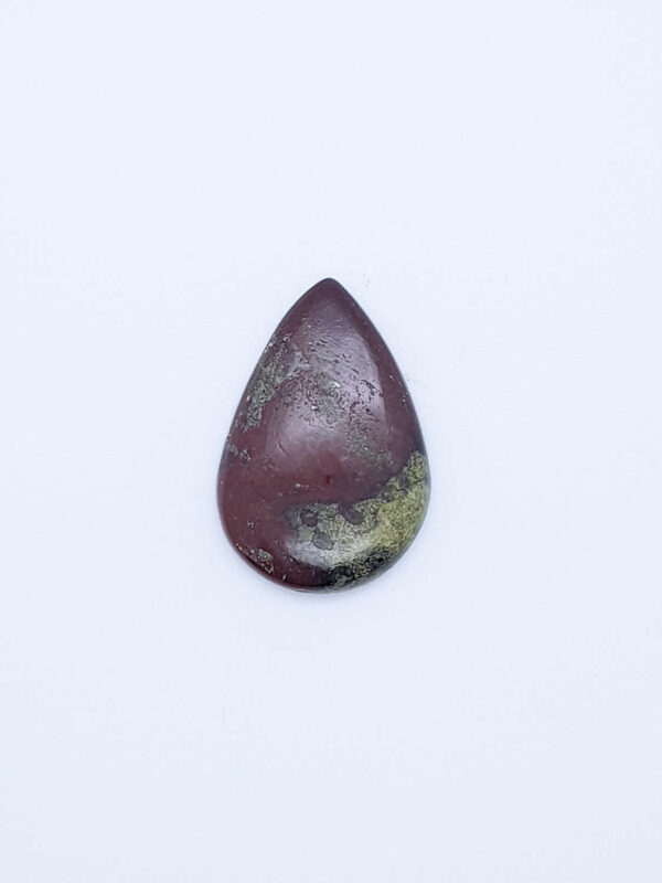 Drakenbloed druppel cabochon 28,6x19,3x5,1mm