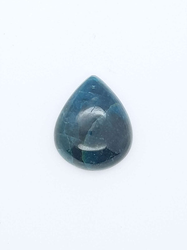 Apatiet druppel cabochon 24,8x20,6x8,6mm