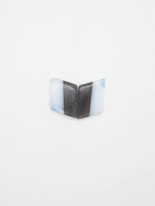 Blauwe opaal vrije vorm cabochon 19,4×15,4×4,4mm per paar