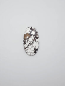 Wild horse magnesiet/hematiet ovaal cabochon 44,8×23,8×4,2mm