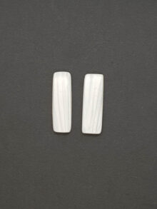 Scoleciet rechthoekig cabochon 28,7×9,2×4,5mm per paar