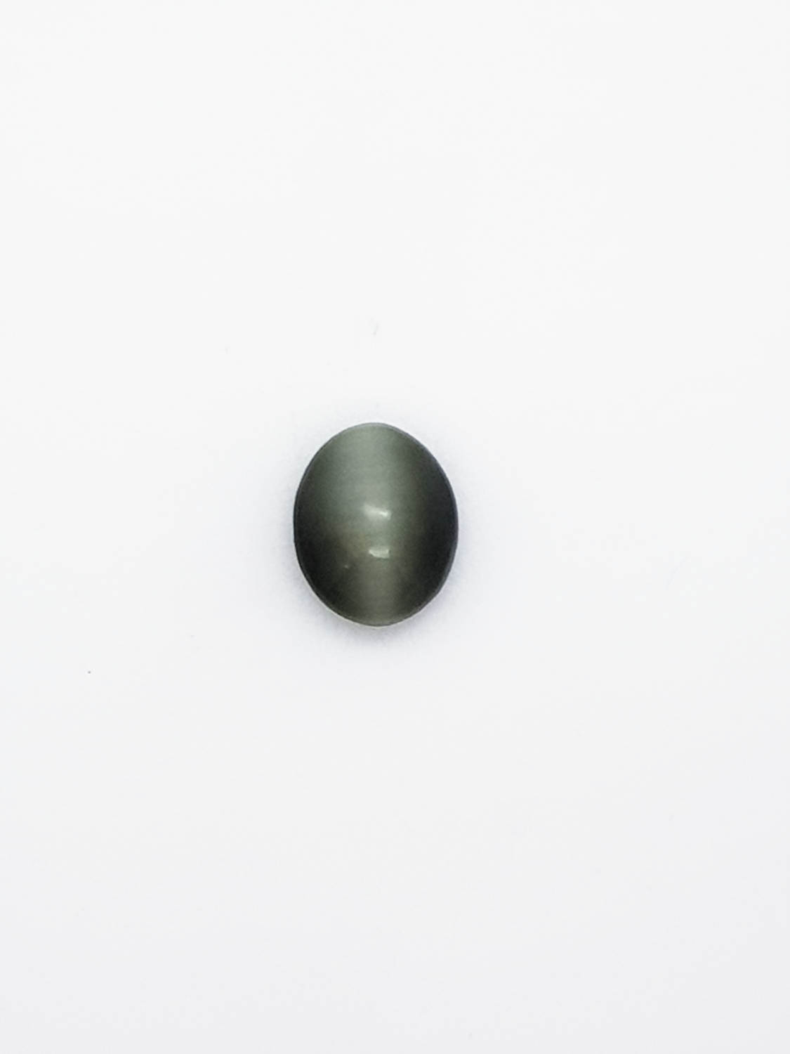 Chrysoberyl (Kattenoog) ovaal cabochon 10,4x8x4,7mm