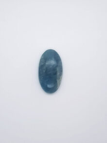 Aquamarijn ovaal cabochon 31,6×17,5x7mm