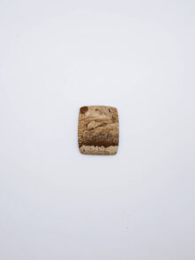 Landschaps jaspis rechthoekig cabochon 24,8×21,6×3,2mm