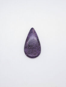 Stichtiet druppel cabochon 41x22x6mm