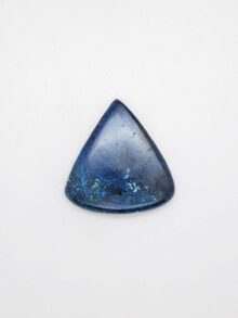 Azuriet druppel cabochon 40,8×38,6x7mm