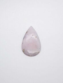 Roze opaal druppel cabochon 39,5×24,6×5,8mm