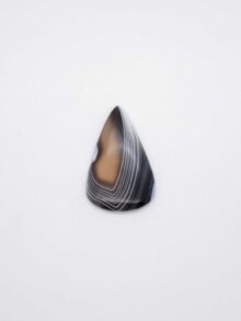 Botswana agaat druppel cabochon 36,4×23,7×5,5mm