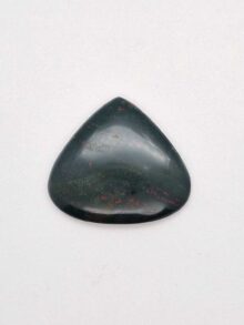 Heliotroop druppel cabochon 37x41x6,4mm