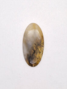 Dendriet agaat ovaal cabochon 45×22,1,x4,9mm