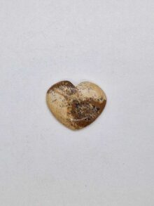 Landschaps jaspis hartje vorm cabochon 26,1×32,1×5,5mm