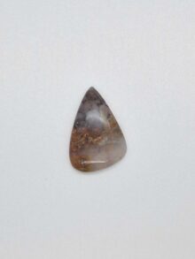 Bloem agaat vrije vorm cabochon 35,8×24,4×6,4mm
