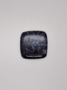 Indigo gabbro rechthoekig cabochon 35,5×34,6×6,1mm