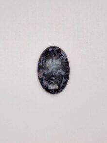 Indigo gabbro ovaal cabochon 37,7×24,9×7,4mm