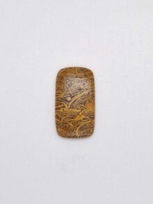 Miriam jaspis/kalligrafie steen rechthoekig cabochon 38,3×21,4x6mm