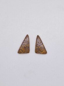 Miriam jaspis/kalligrafie steen vrije vorm cabochon 23,2×15,8×3,7mm per paar