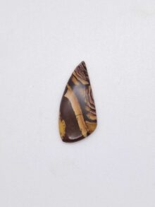 Australische landschaps jaspis vrije vorm cabochon 43,3×20,8×5,9mm