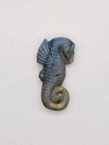 Labradoriet zeepaardje 49×25,3×10,9mm