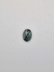 Smaragd ovaal cabochon 18,3×13,4×5,5mm