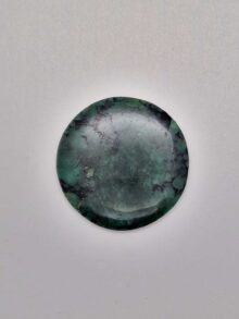Smaragd ronde cabochon 44,6×44,6×4,8mm