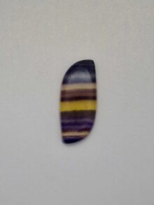 Fluoriet vrije vorm cabochon 38,2×17,5×6,6mm