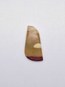 Mookaiet vrije vorm cabochon 43,5x22x5,1mm