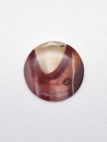 Mookaiet ronde cabochon 43,7×43,7×6,2mm